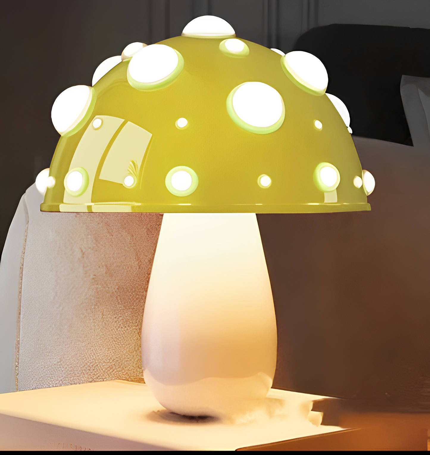 Table Lamp Enchanted Mushroom