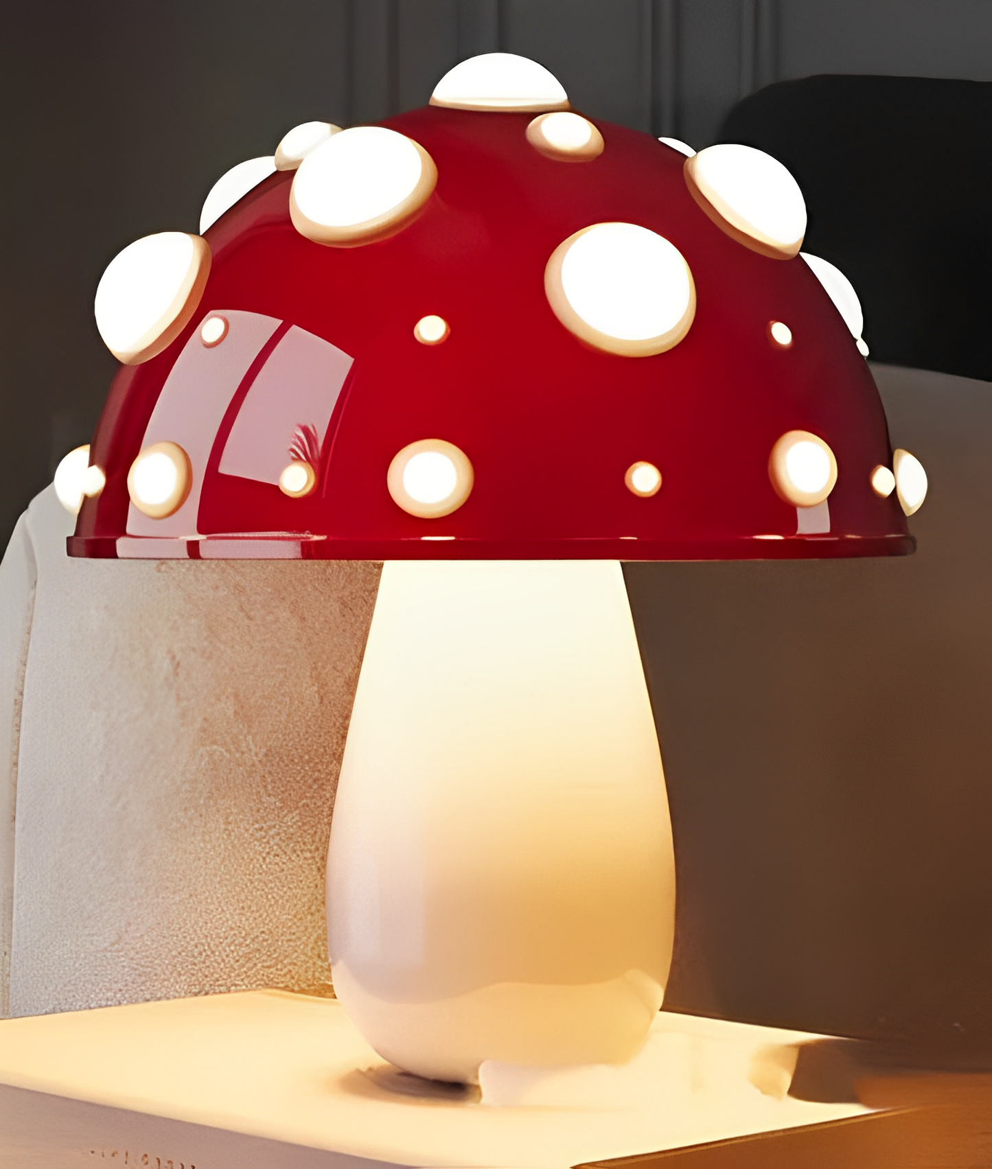 Table Lamp Enchanted Mushroom