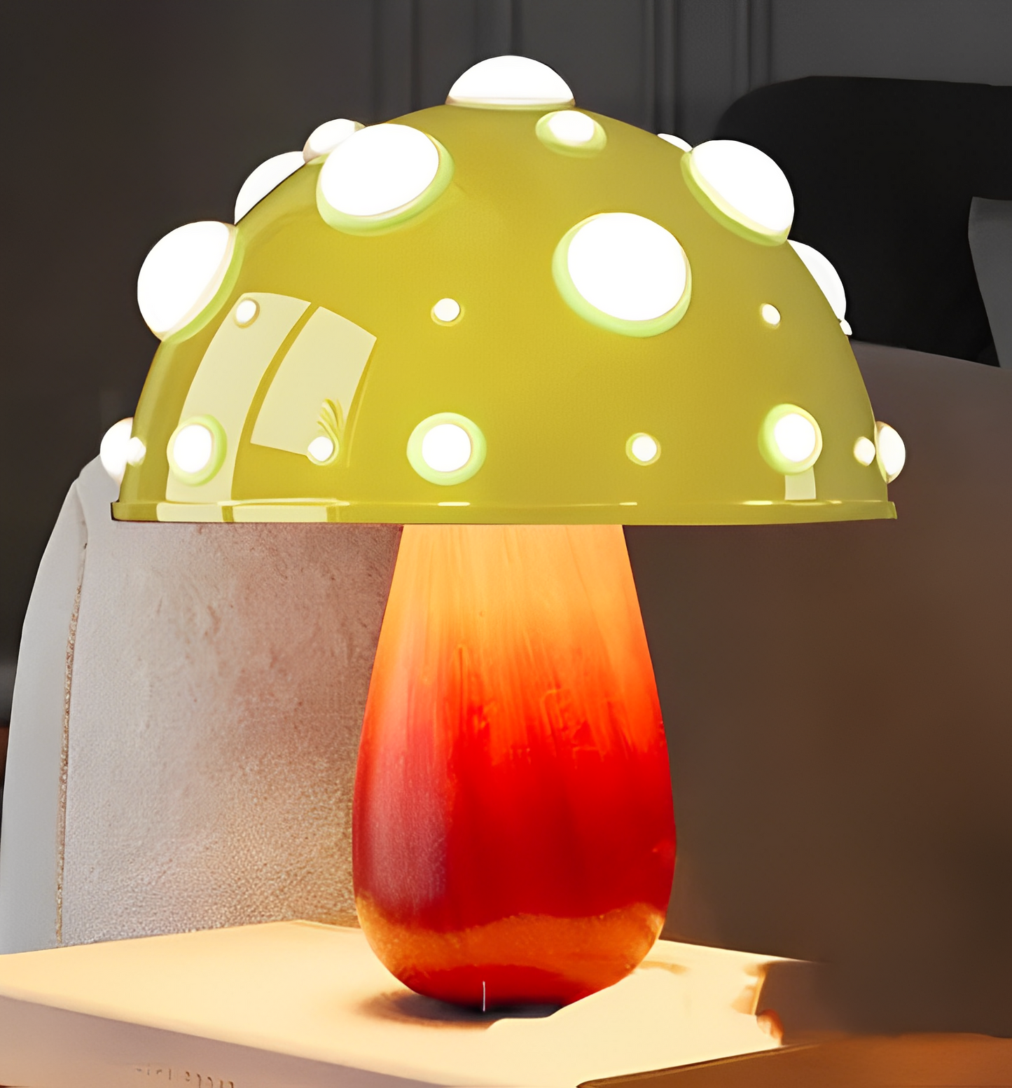 Table Lamp Enchanted Mushroom