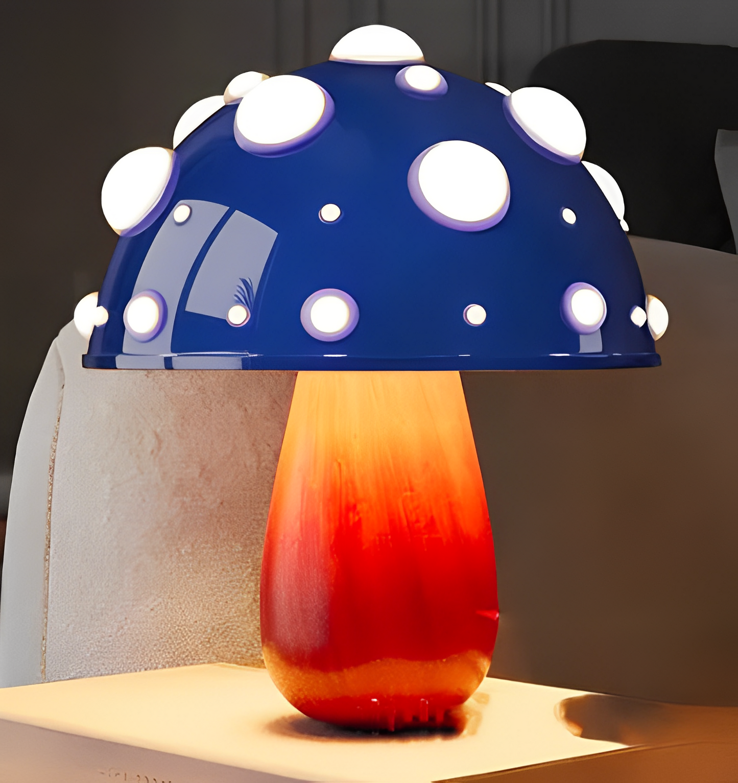 Table Lamp Enchanted Mushroom