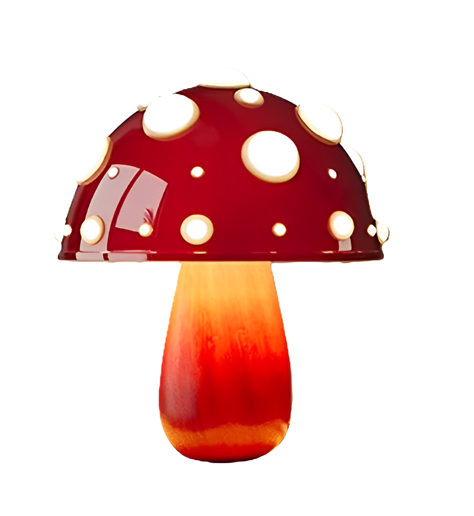 Table Lamp Enchanted Mushroom