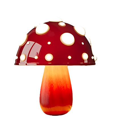 Table Lamp Enchanted Mushroom